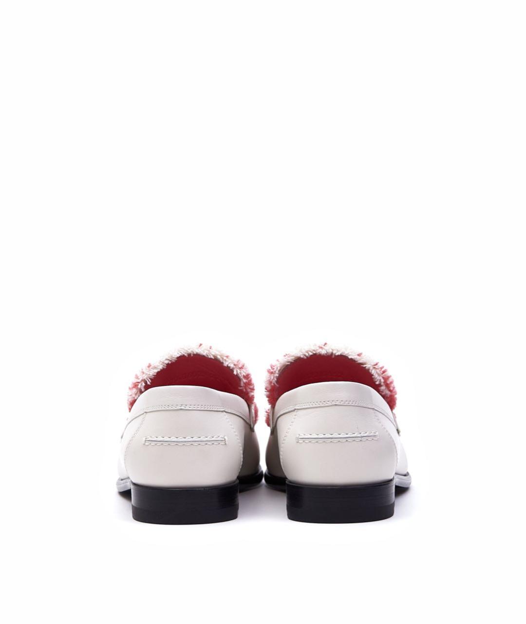 HERMES Розовые кожаные лоферы, фото 3