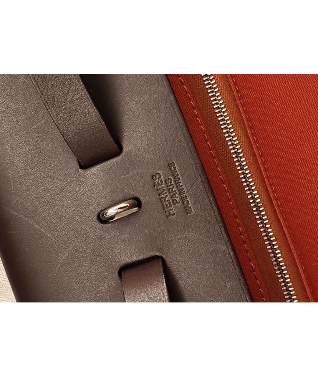 HERMES PRE-OWNED Красная сумка с короткими ручками, фото 6
