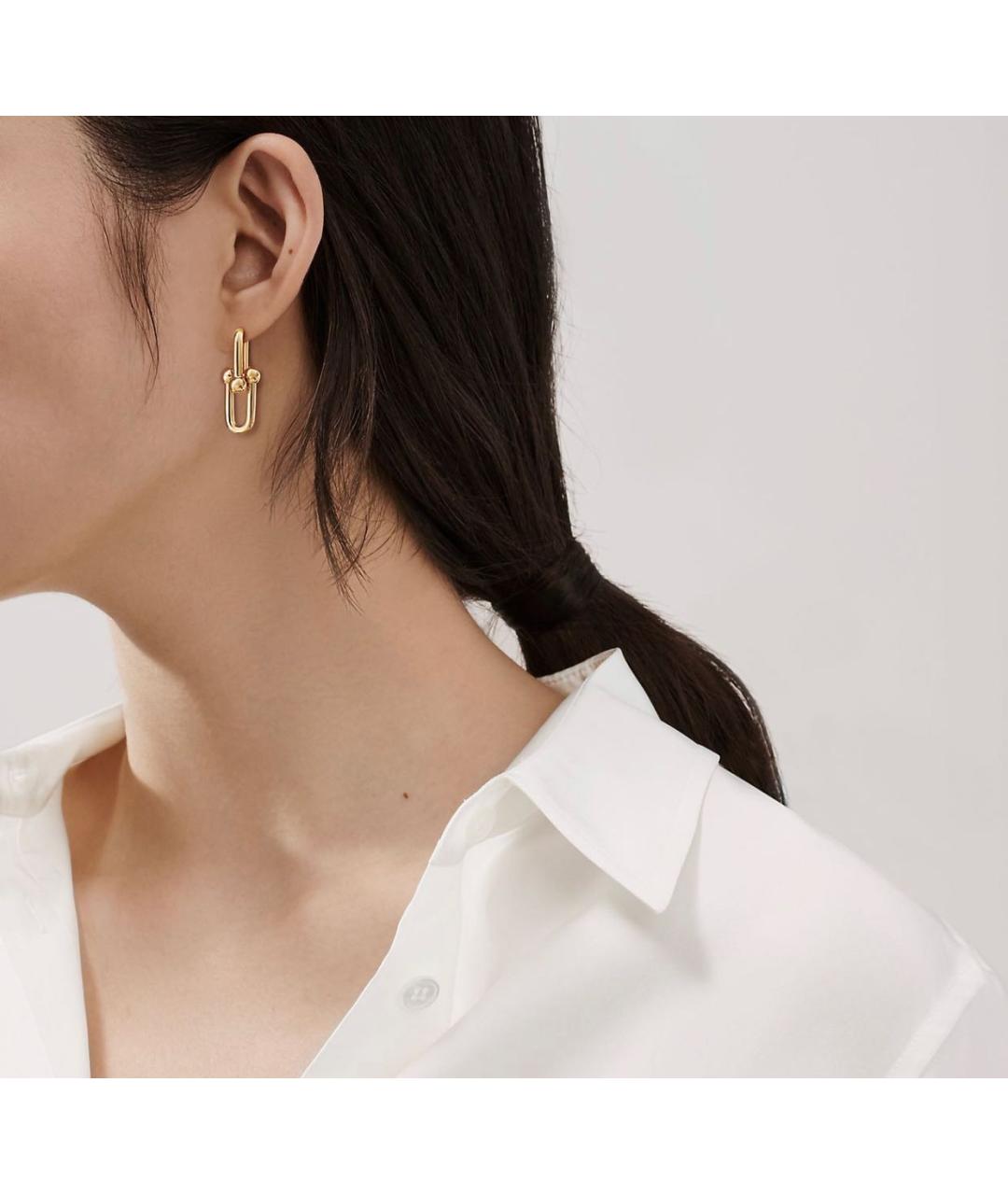 TIFFANY&CO Серьги из желтого золота, фото 2