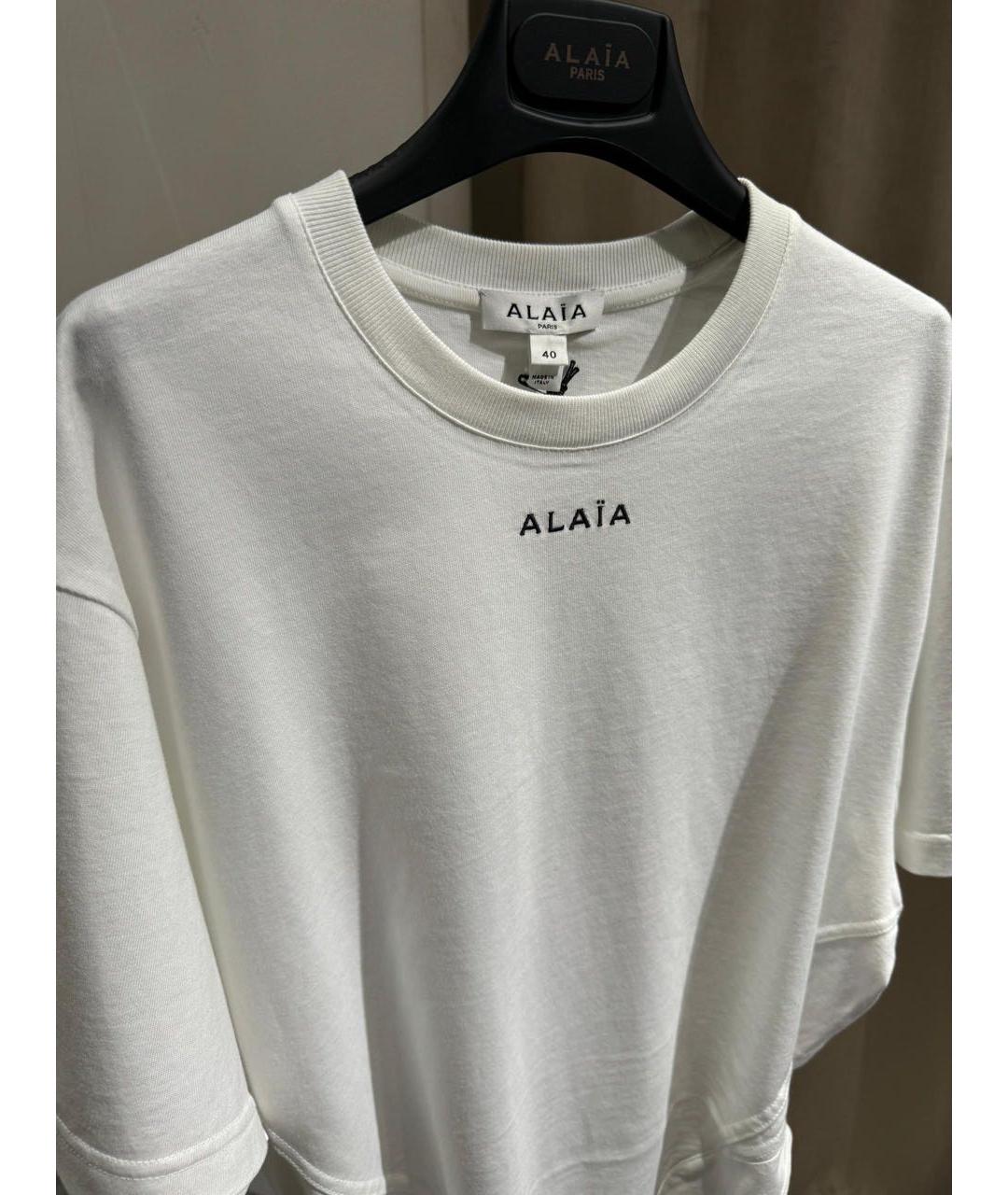 ALAIA Белая футболка, фото 4