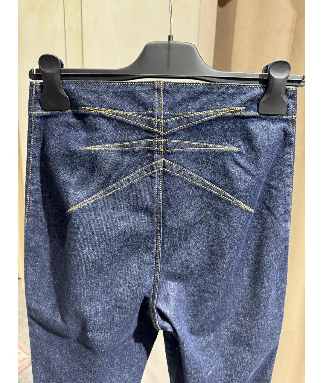 ALAIA Синие прямые джинсы, фото 5