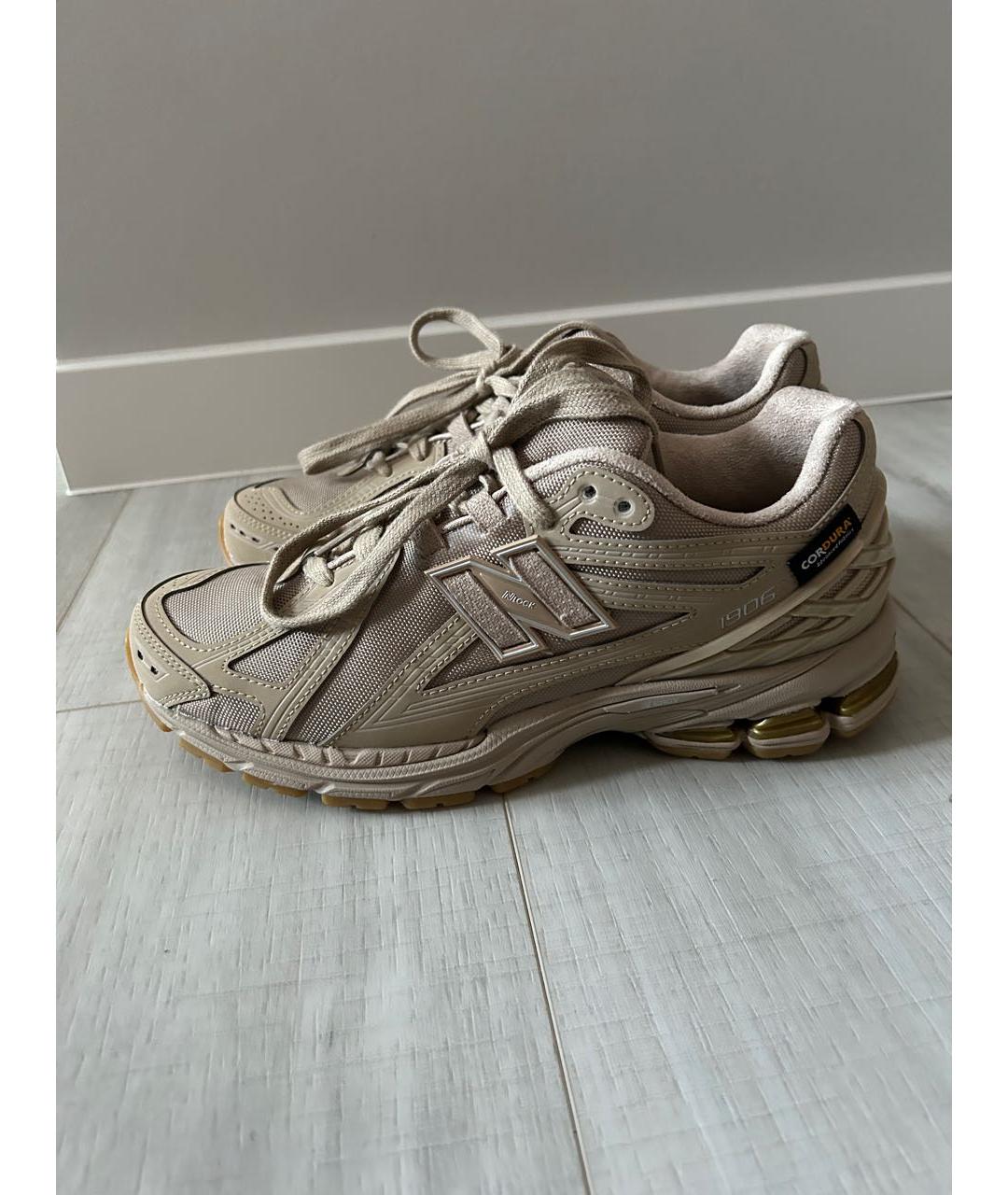 NEW BALANCE Коричневые текстильные кроссовки, фото 7