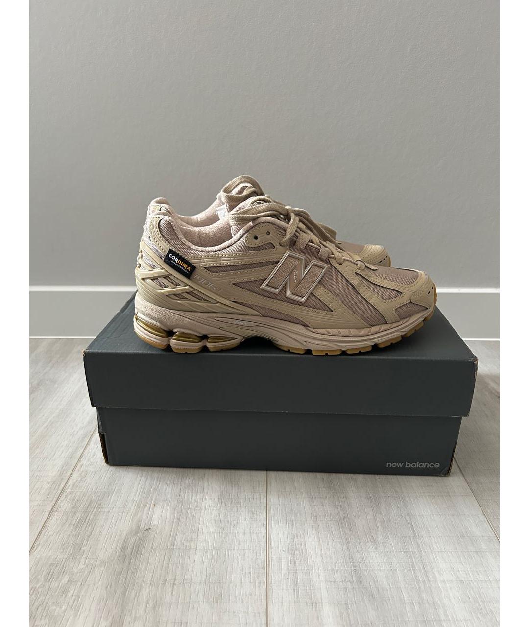 NEW BALANCE Коричневые текстильные кроссовки, фото 6