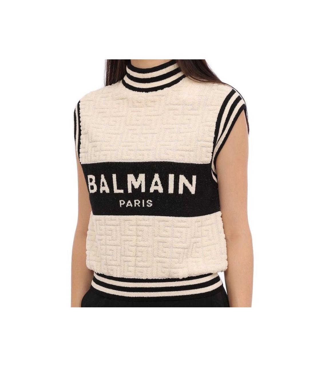 BALMAIN Шерстяная жилетка, фото 3