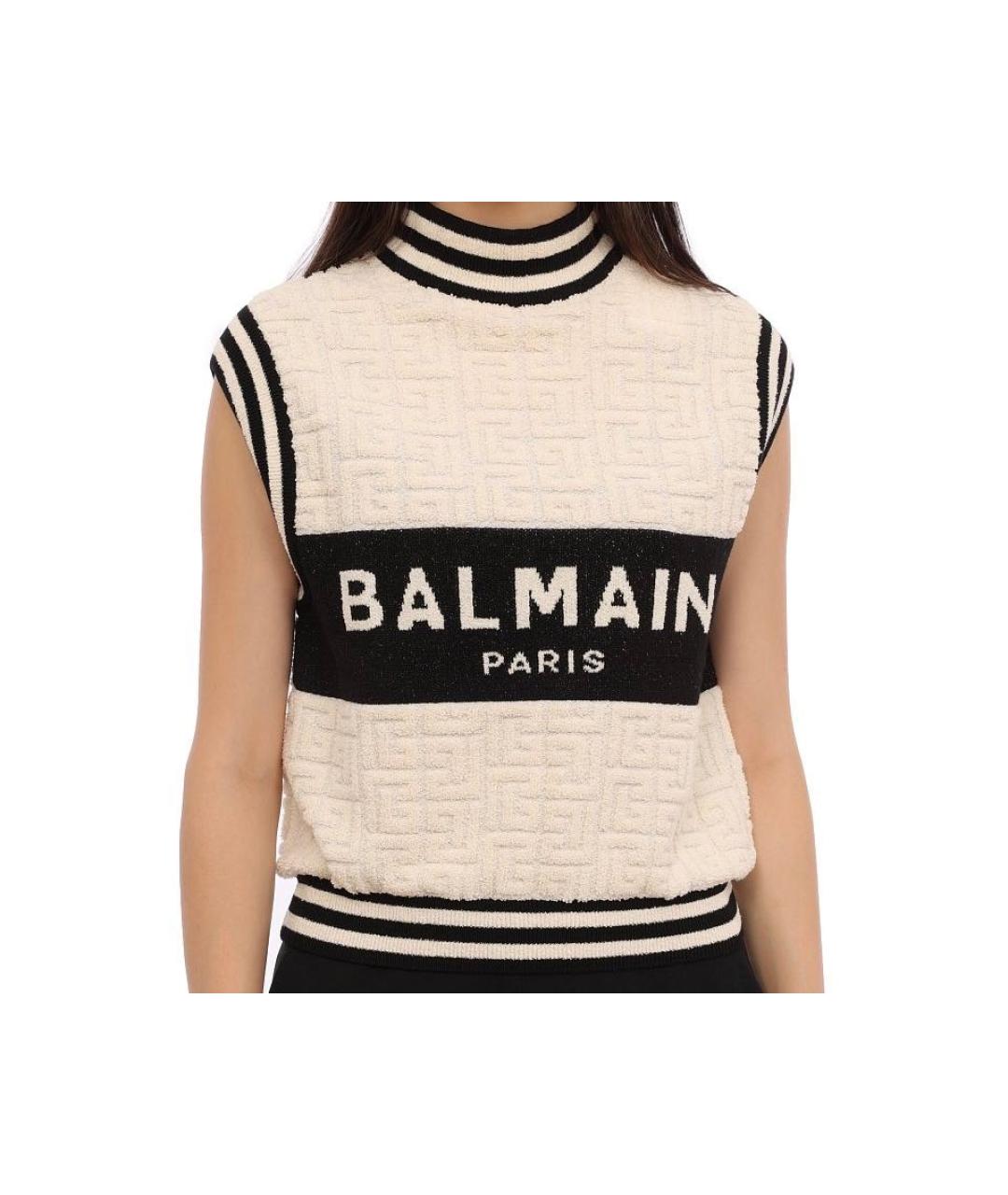 BALMAIN Шерстяная жилетка, фото 2
