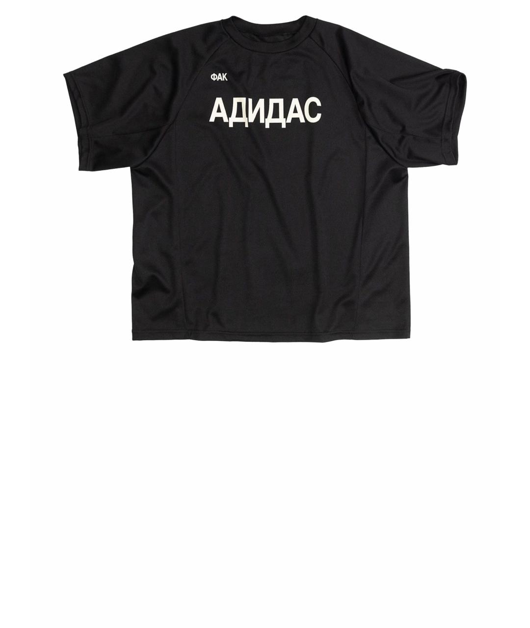 YEEZY Черная синтетическая футболка, фото 1