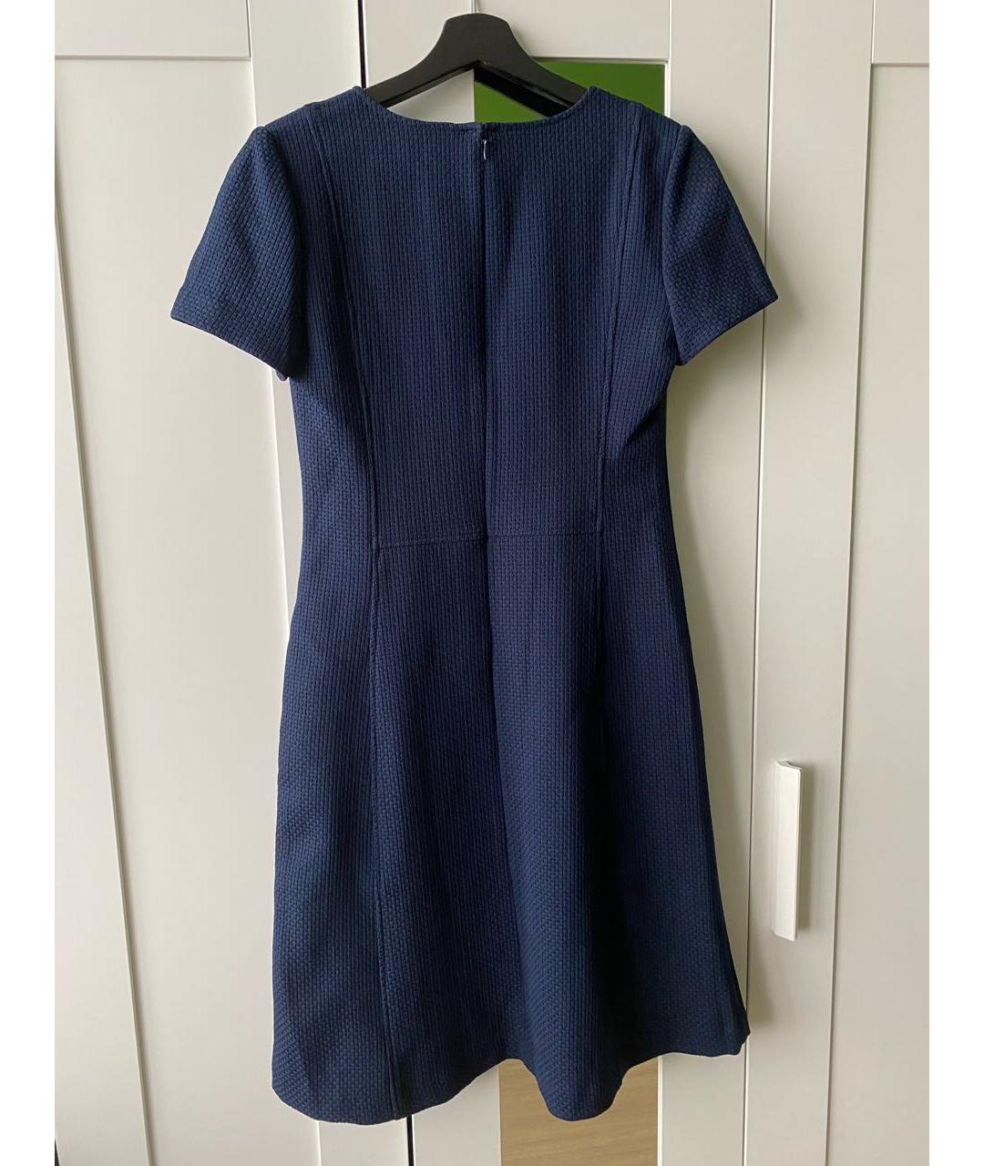 RALPH LAUREN Темно-синее полиэстеровое повседневное платье, фото 2