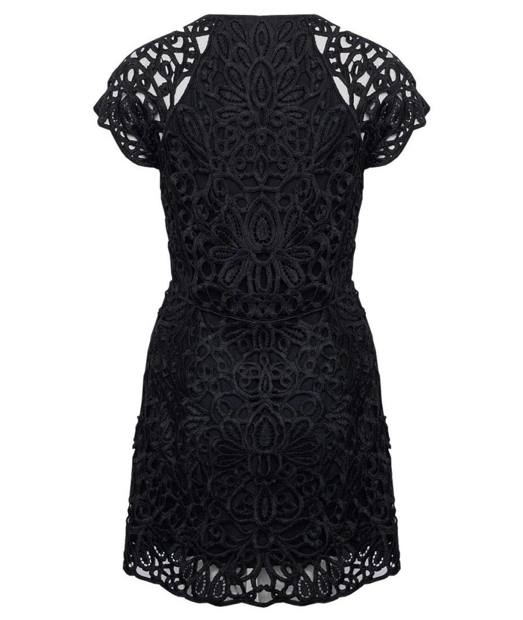 TEMPERLEY LONDON Черное коктейльное платье, фото 2