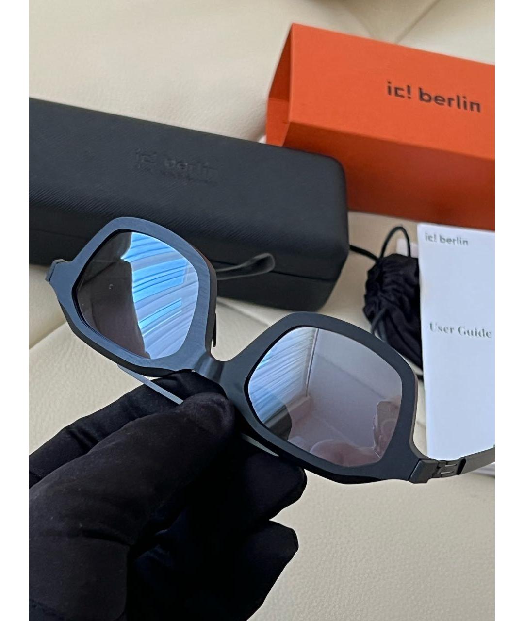 ICBERLIN Черные солнцезащитные очки, фото 7