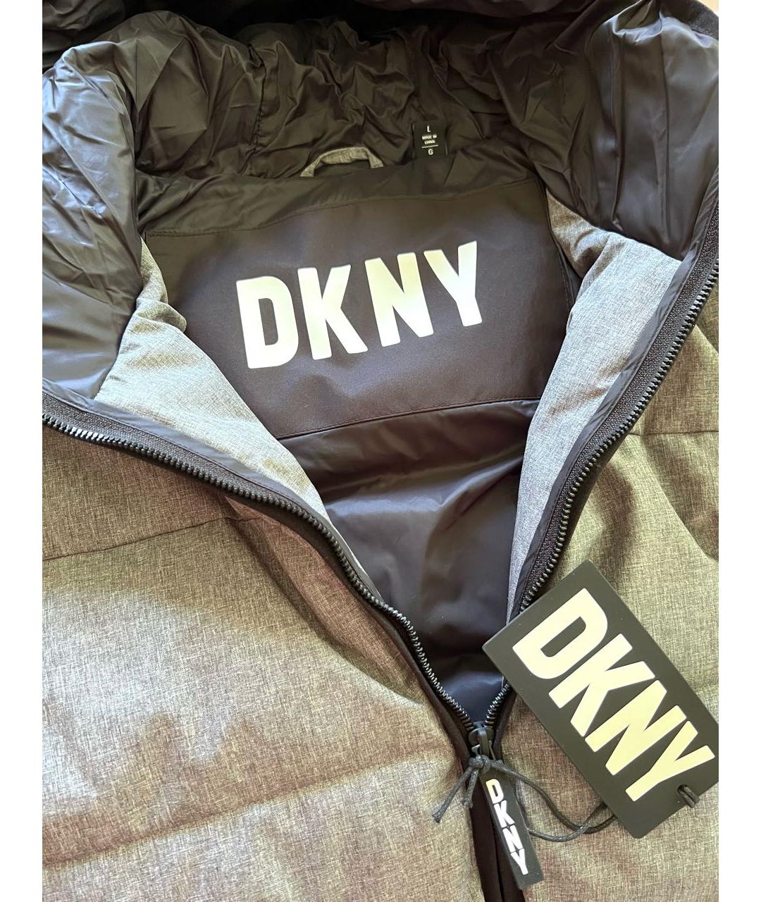 DKNY Серая куртка, фото 3