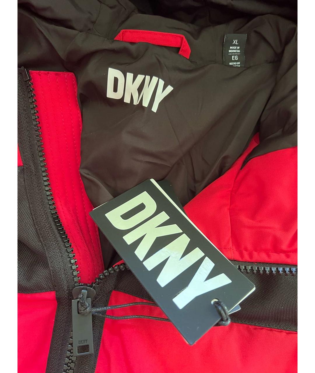 DKNY Красная куртка, фото 3