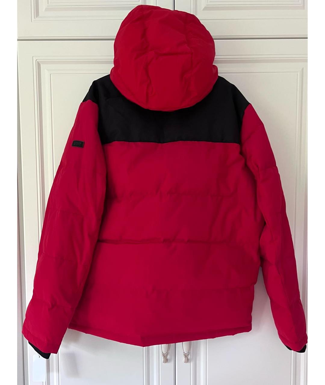 DKNY Красная куртка, фото 2