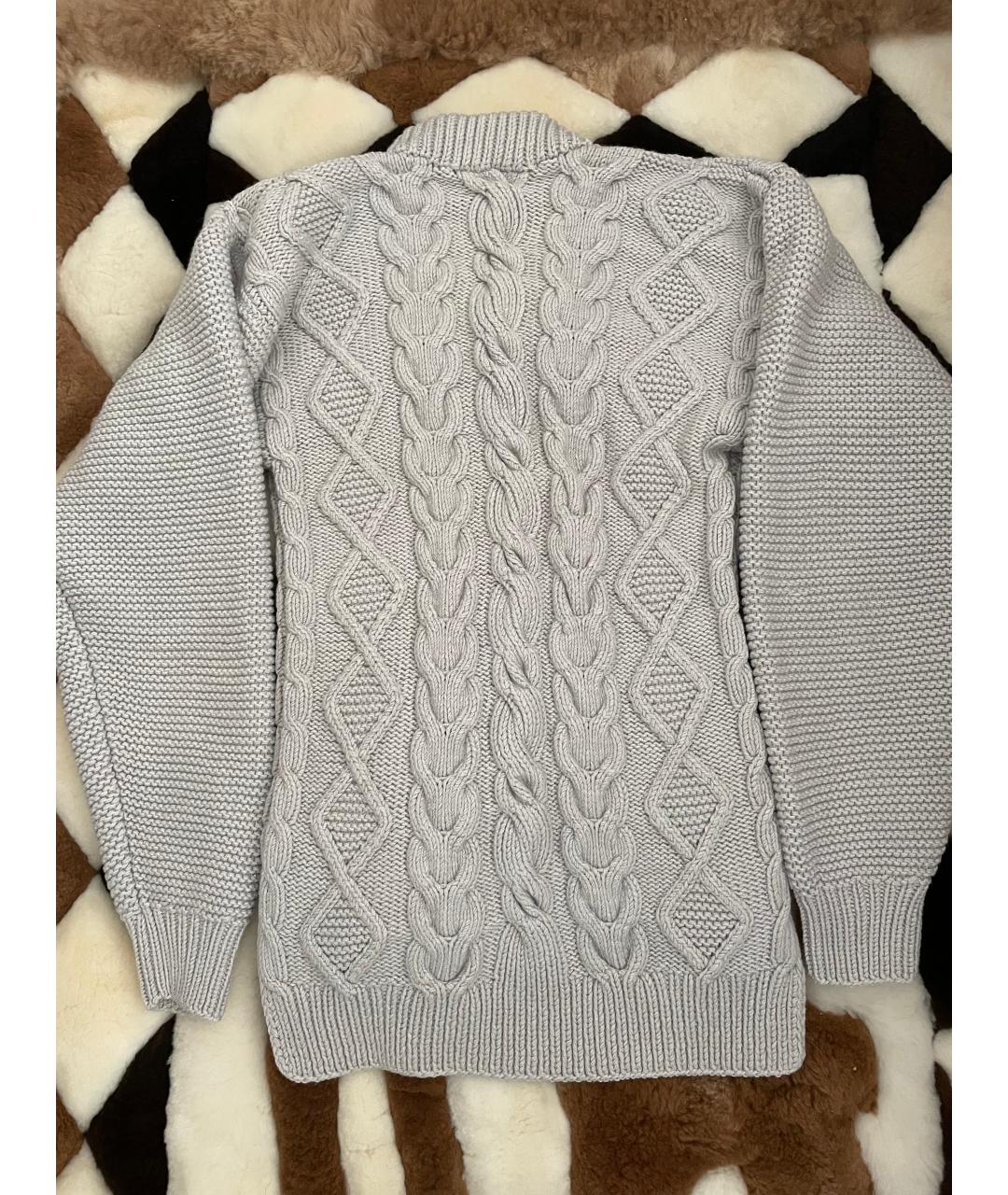 RUBAN Серый шерстяной джемпер / свитер, фото 7