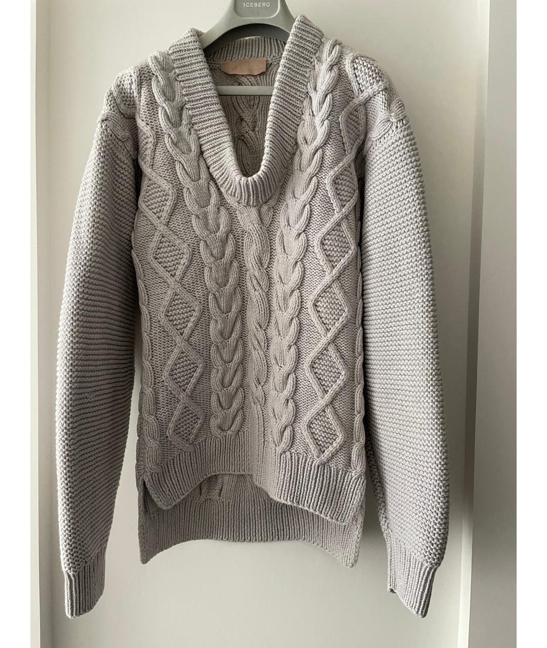 RUBAN Серый шерстяной джемпер / свитер, фото 10