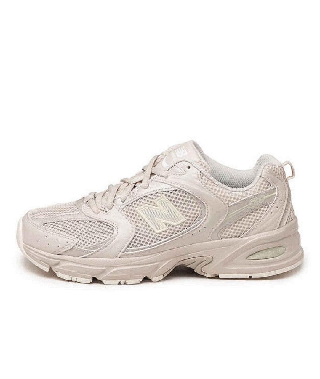 NEW BALANCE Бежевые текстильные кроссовки, фото 8