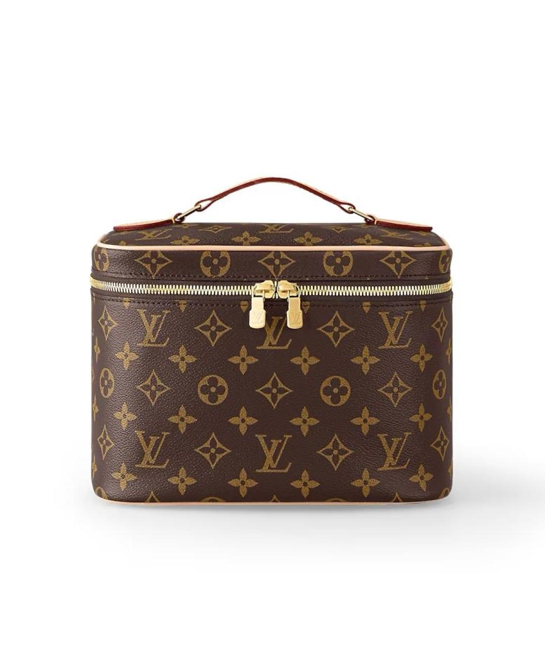 LOUIS VUITTON Коричневая косметичка, фото 1