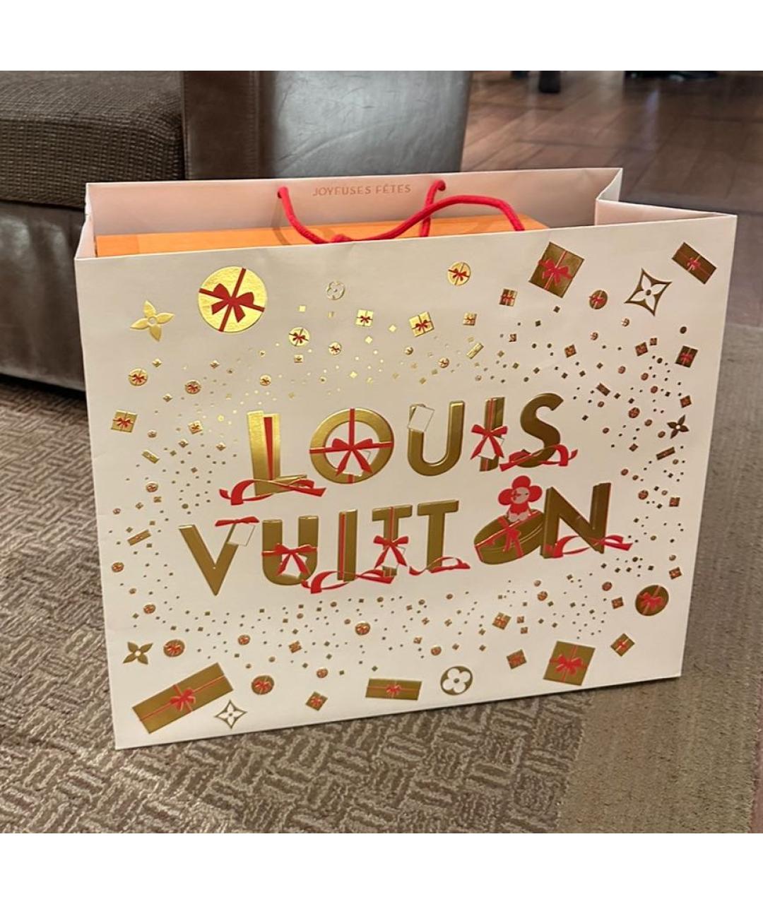 LOUIS VUITTON Коричневая косметичка, фото 5
