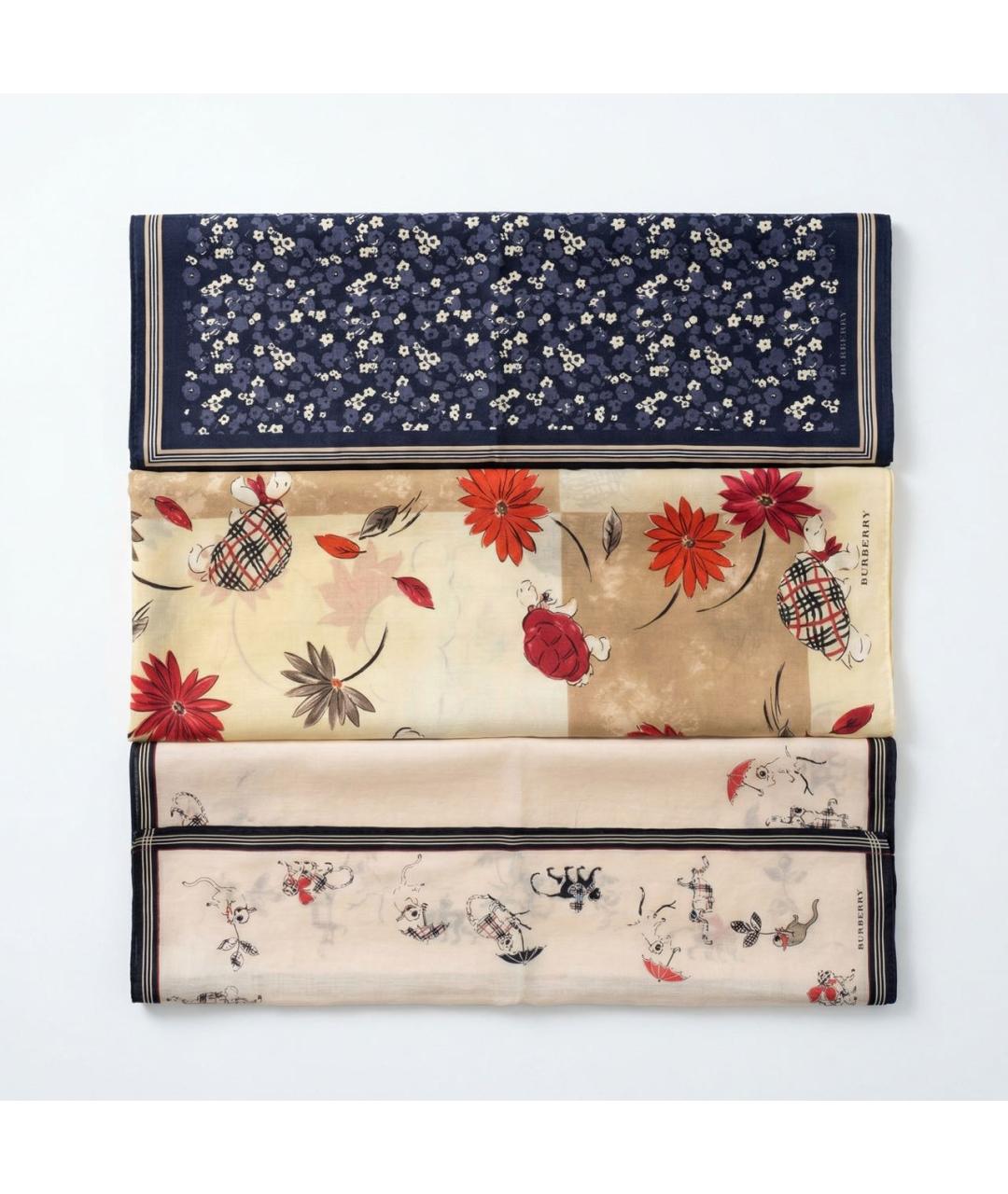 BURBERRY Мульти хлопковый платок, фото 9