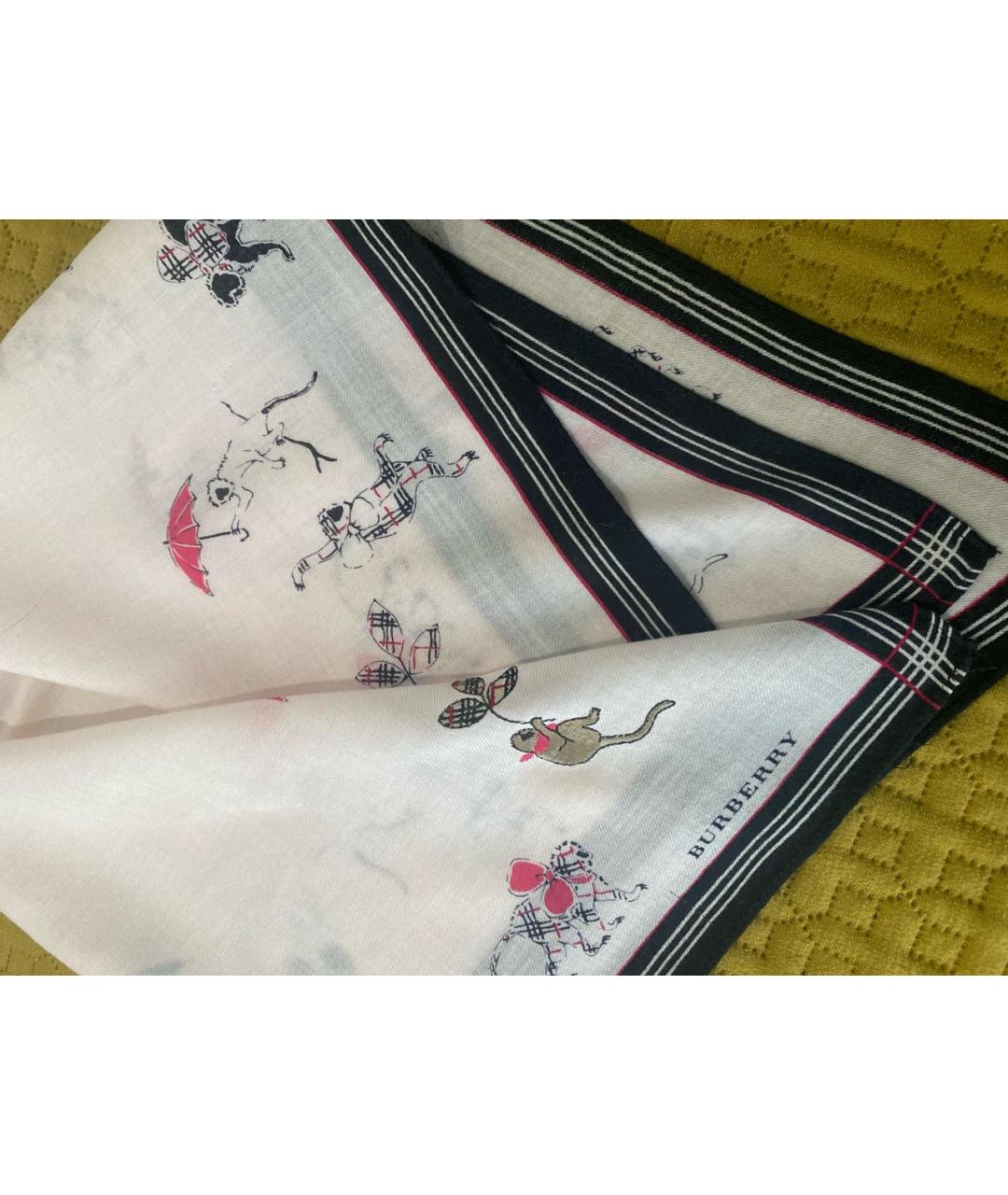 BURBERRY Мульти хлопковый платок, фото 8