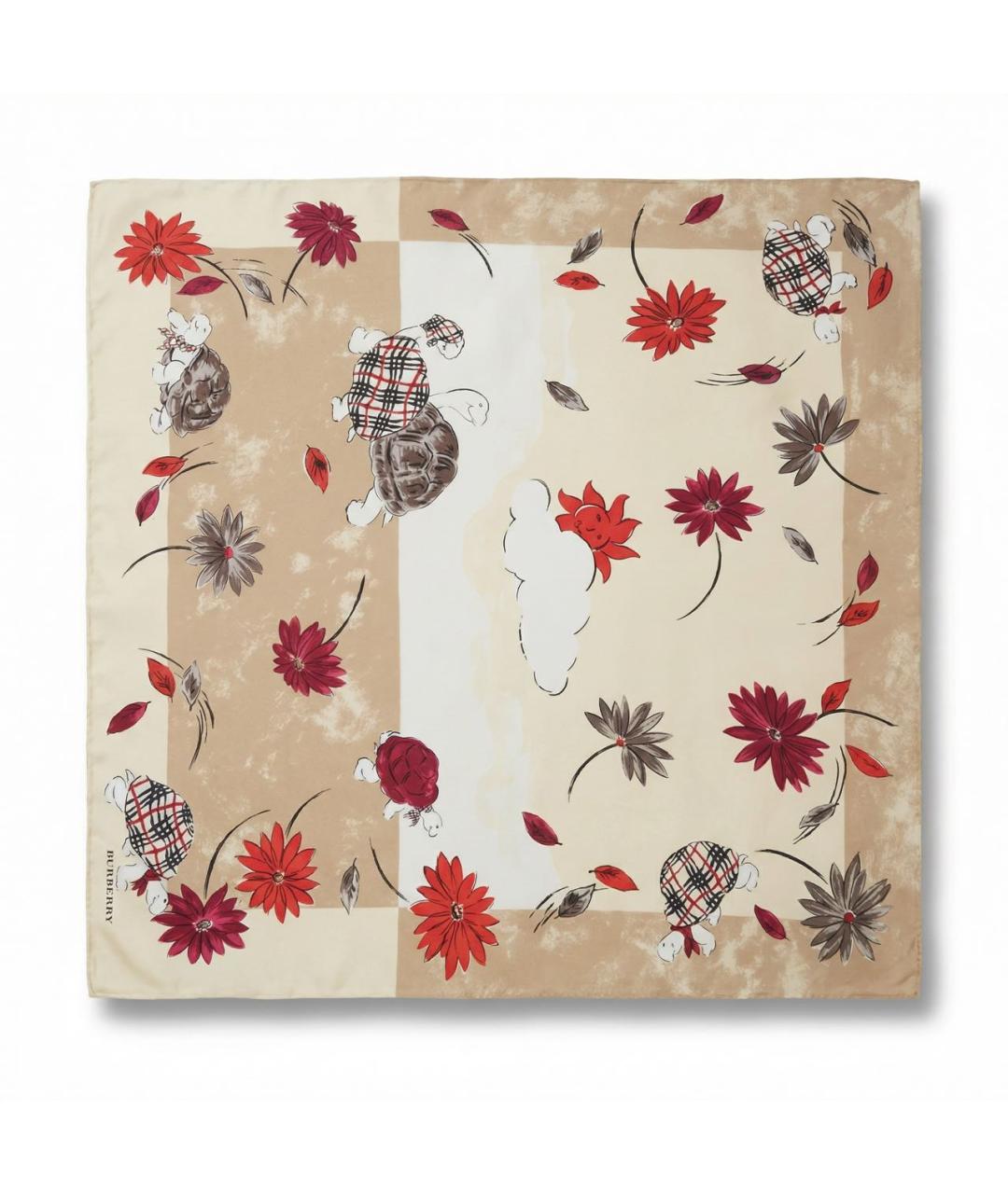 BURBERRY Мульти хлопковый платок, фото 4