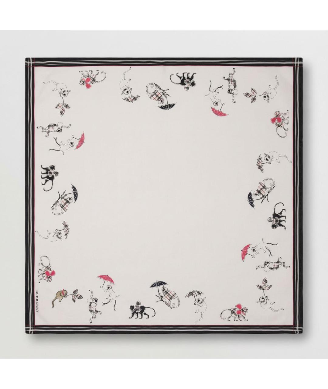 BURBERRY Мульти хлопковый платок, фото 3