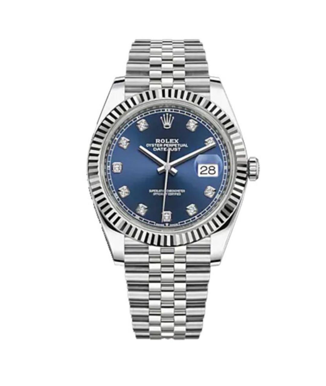 ROLEX Синие часы, фото 2