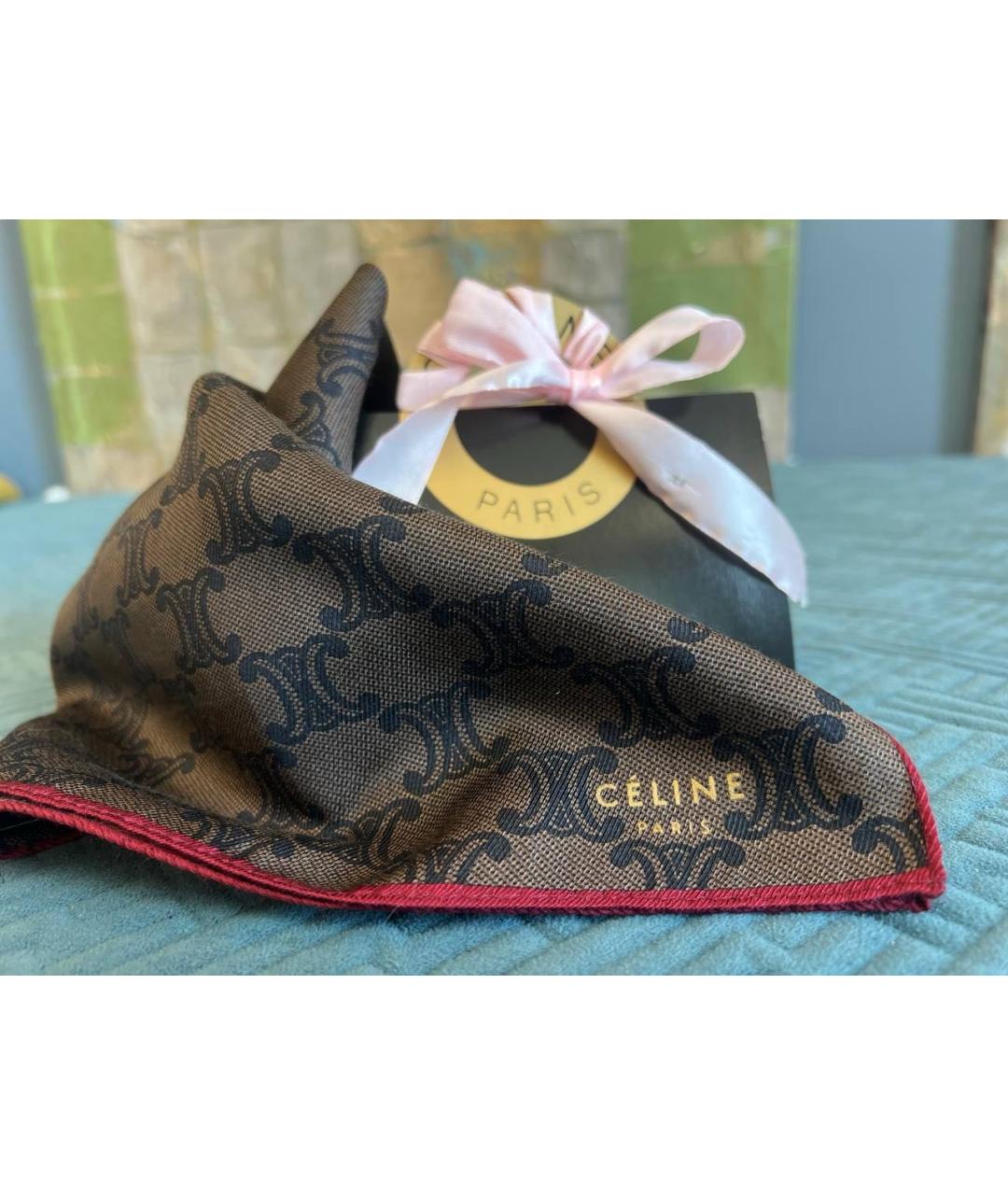 CELINE Мульти хлопковый платок, фото 2
