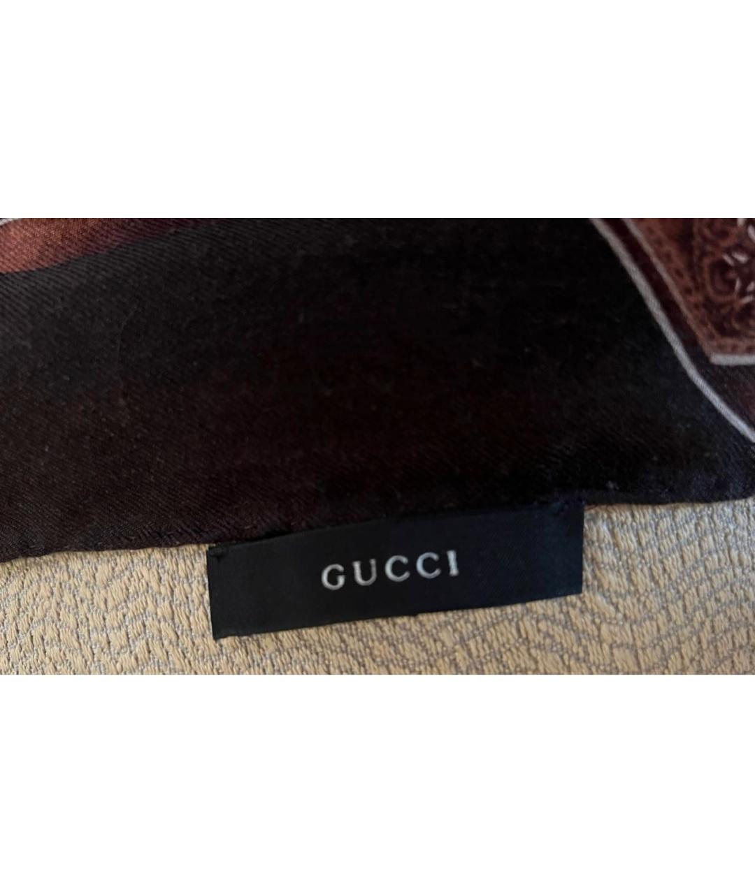 GUCCI Мульти кашемировый платок, фото 4