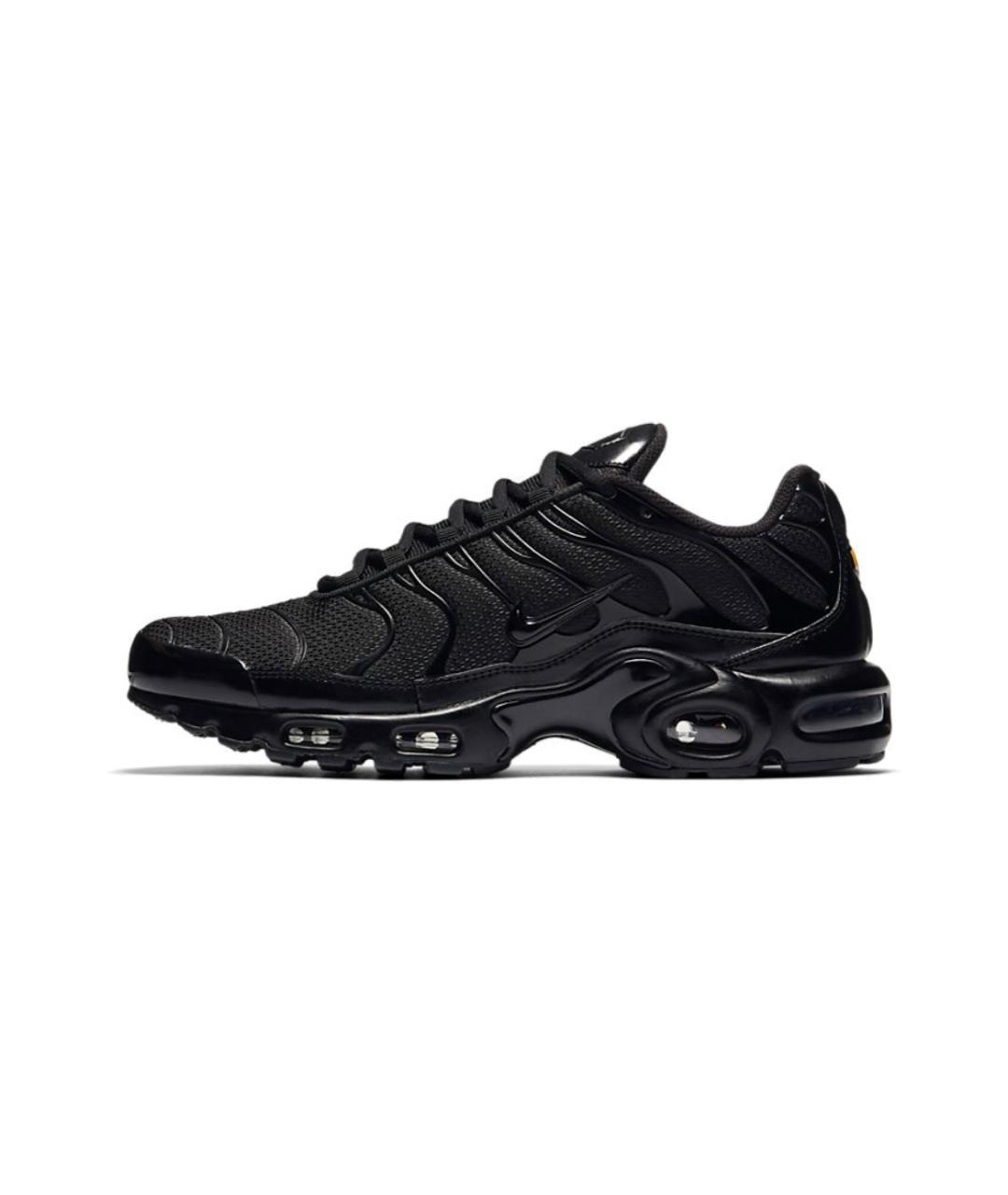 NIKE Черные низкие кроссовки / кеды, фото 1