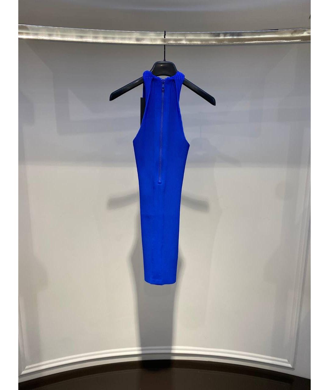 DAVID KOMA Синее коктейльное платье, фото 2