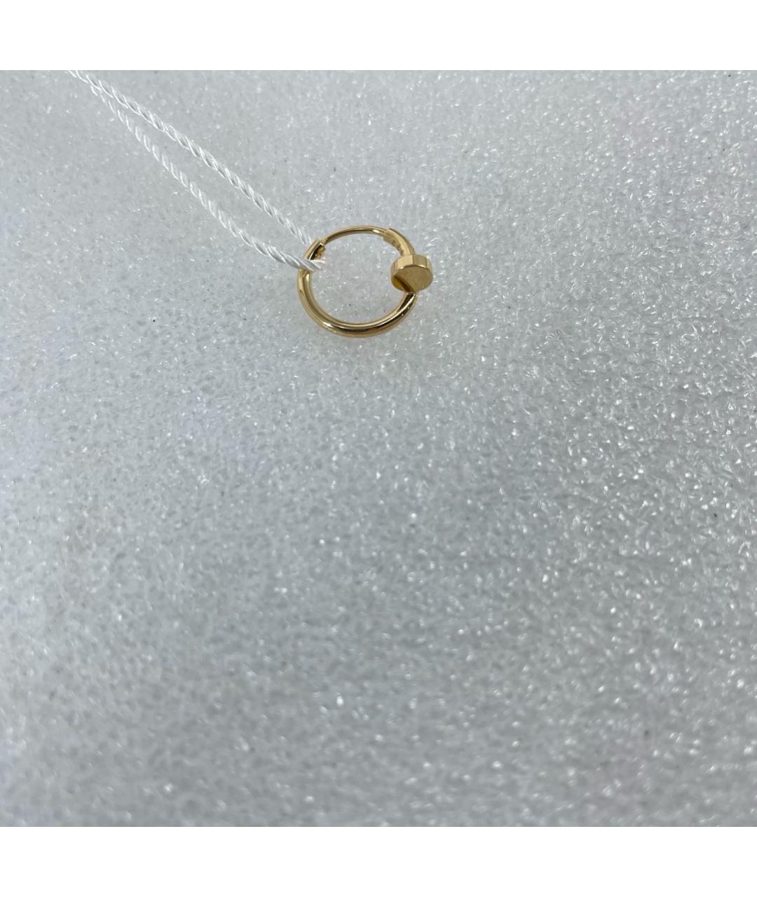 CARTIER Золотые серьги из желтого золота, фото 4