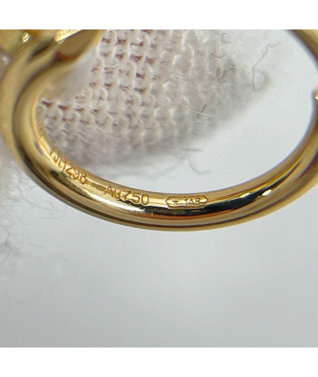 CARTIER Золотые серьги из желтого золота, фото 7