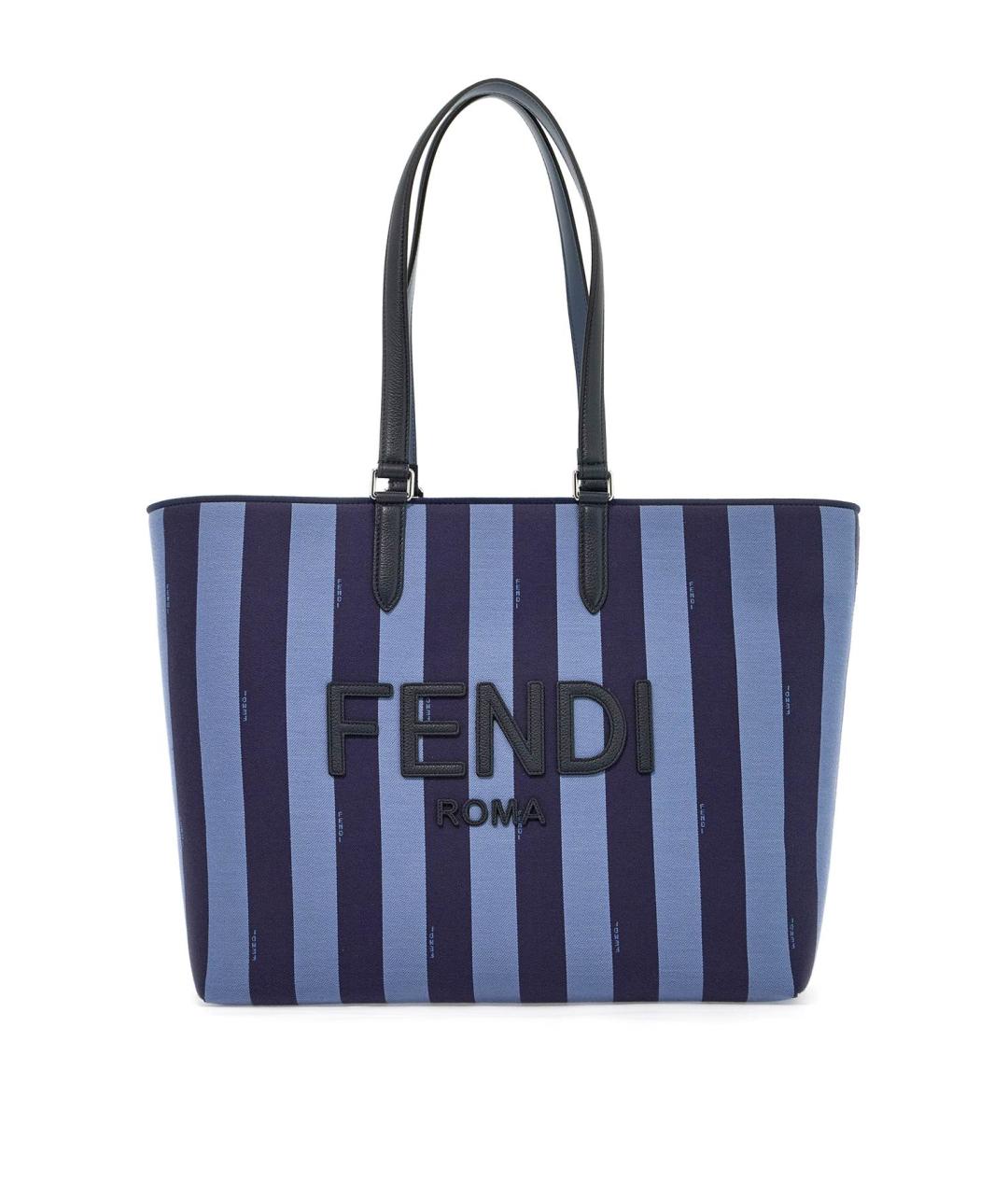 FENDI Синяя сумка тоут, фото 2