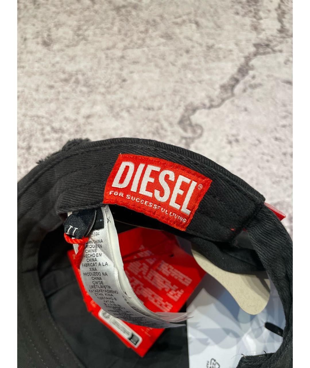 DIESEL Черная кепка/бейсболка, фото 7