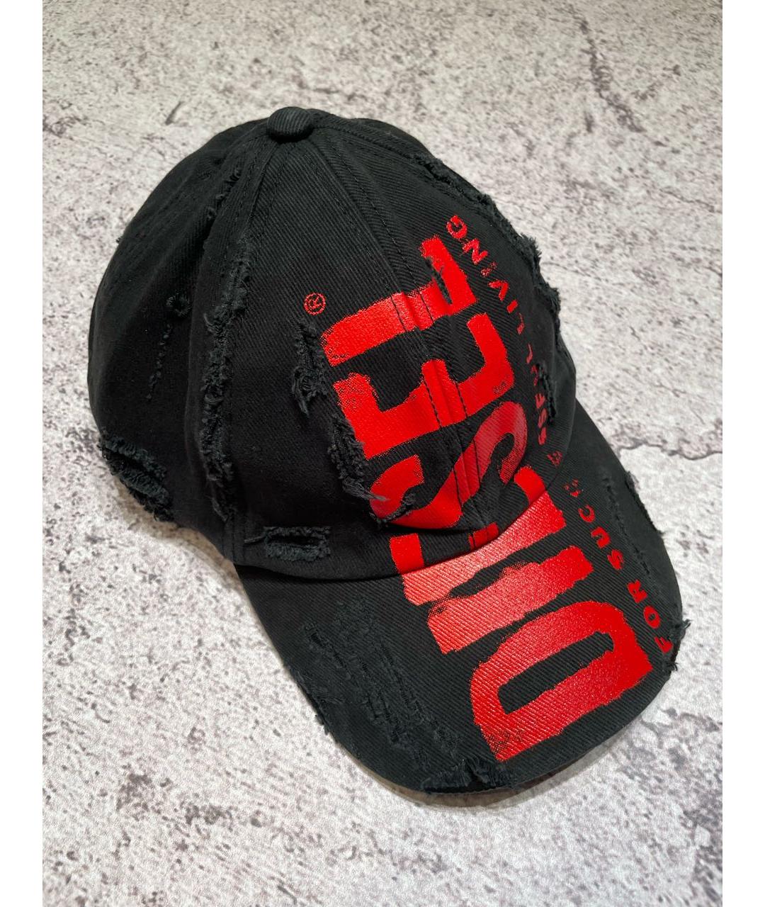DIESEL Черная кепка/бейсболка, фото 9
