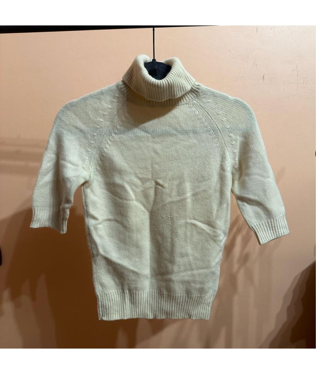 CELINE PRE-OWNED Бежевый кашемировый джемпер / свитер, фото 5