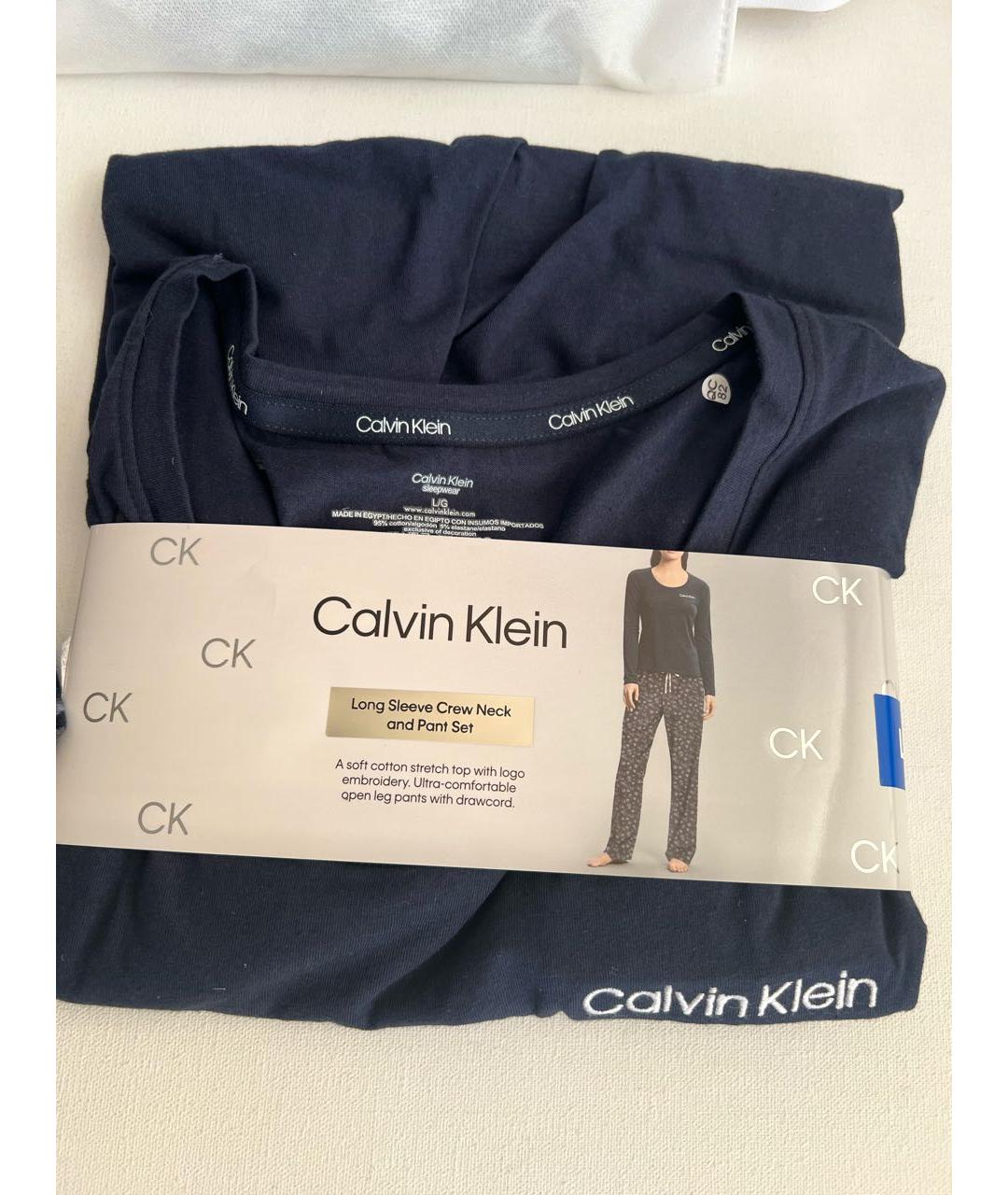 CALVIN KLEIN Темно-синяя пижама, фото 6