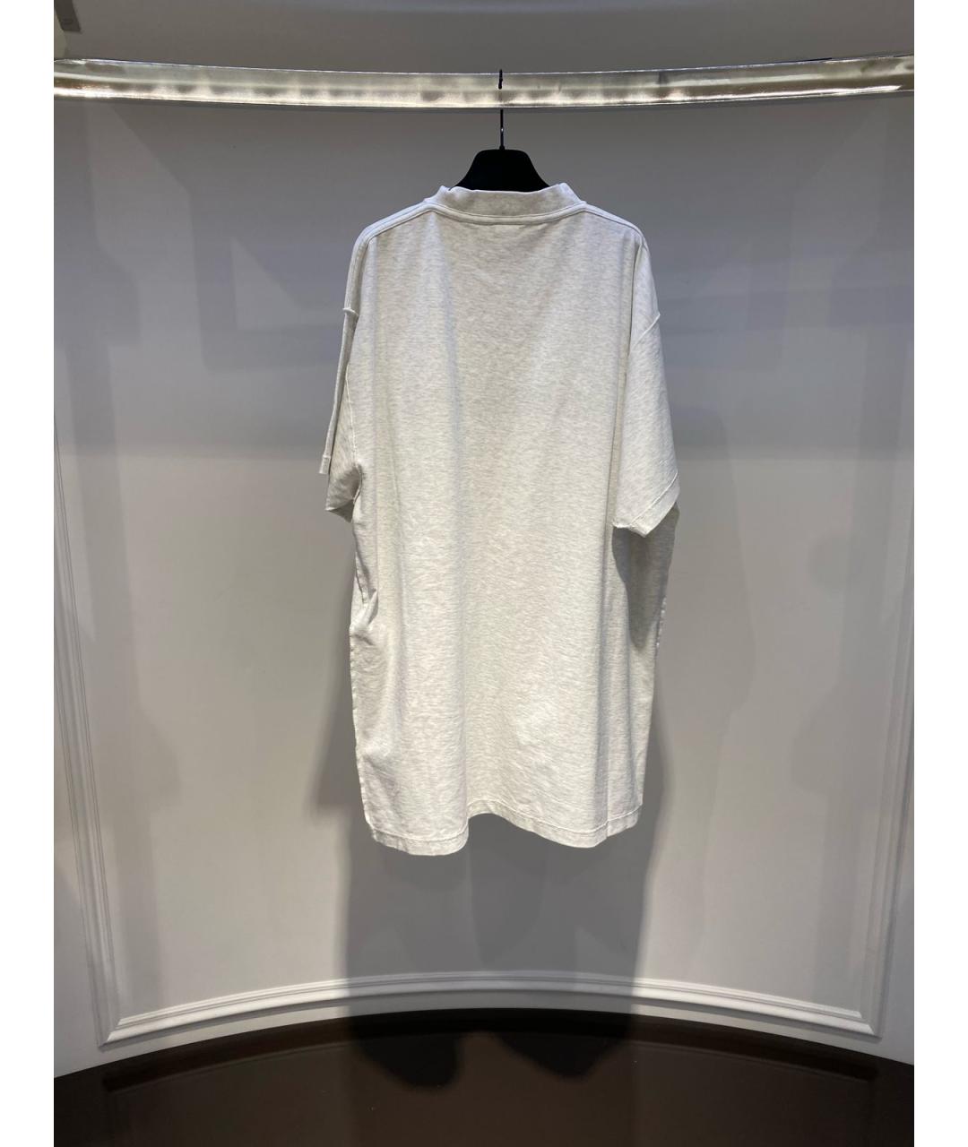 BALENCIAGA Белая футболка, фото 2