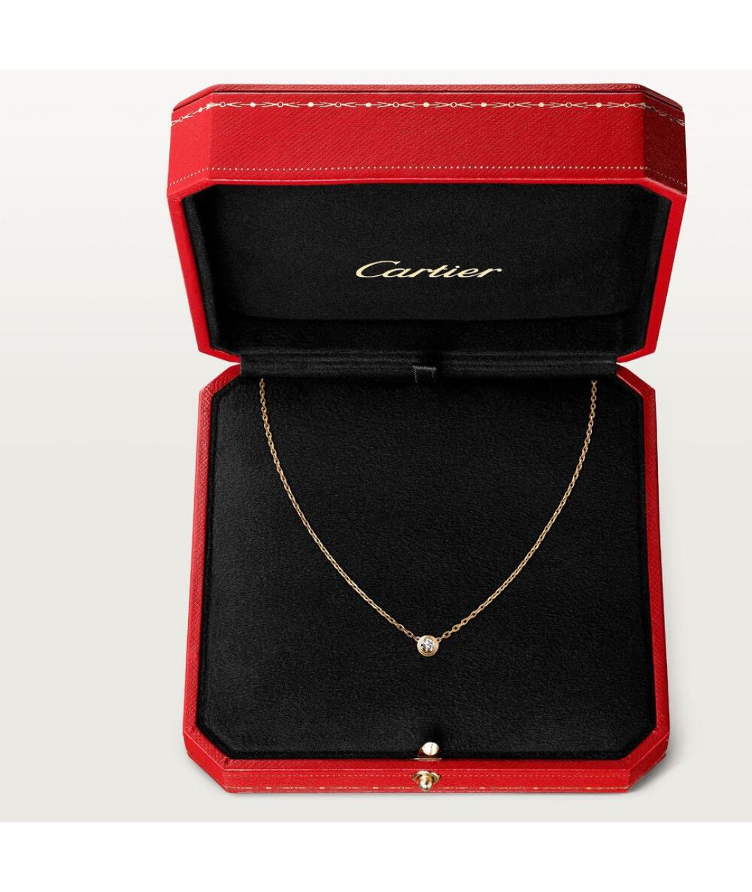 CARTIER Золотое колье из желтого золота, фото 2