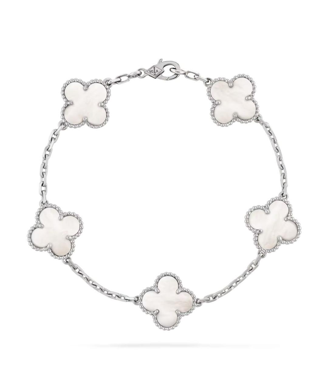 VAN CLEEF & ARPELS Белый браслет из белого золота, фото 5