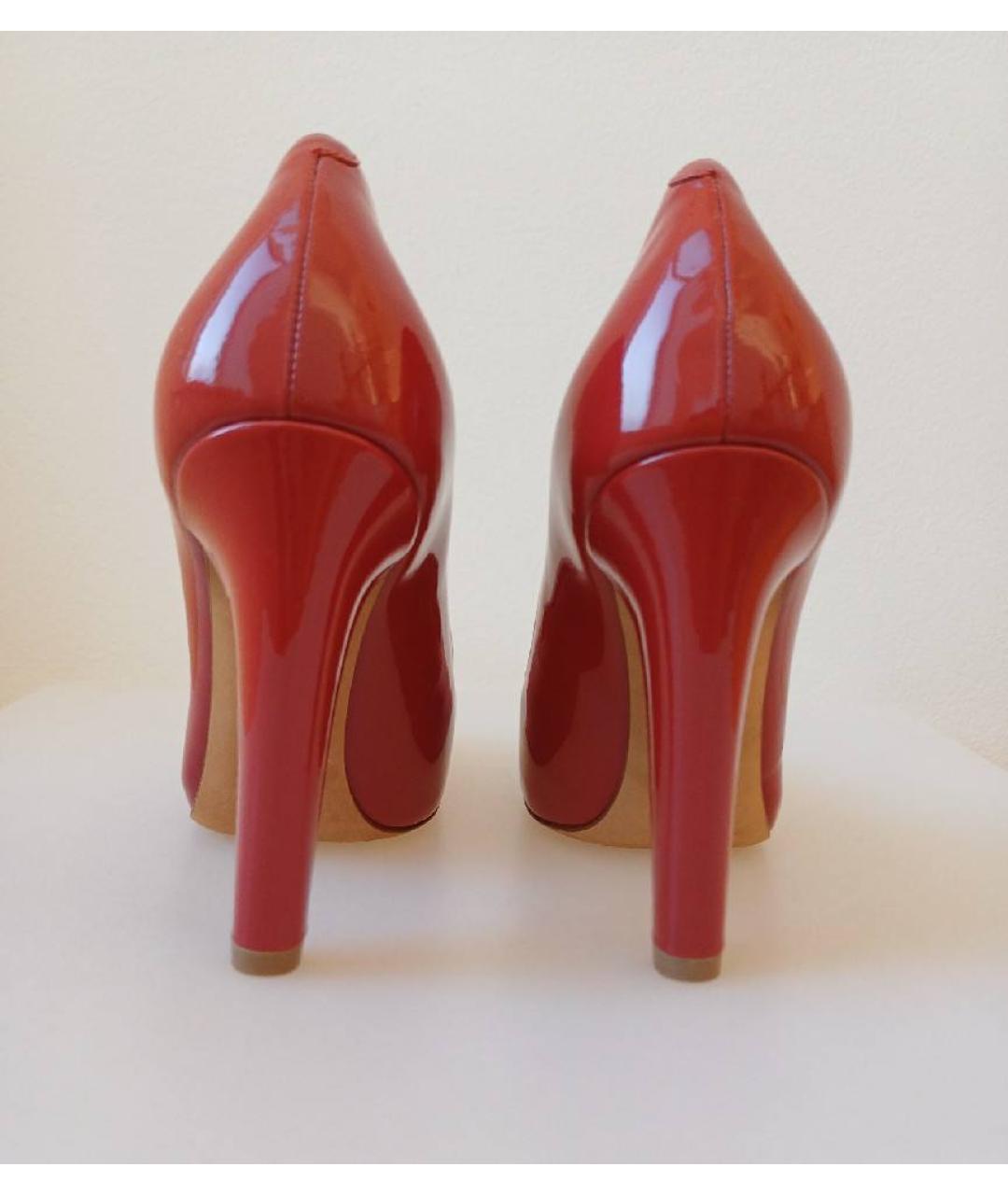 BALLY Красные туфли из лакированной кожи, фото 4