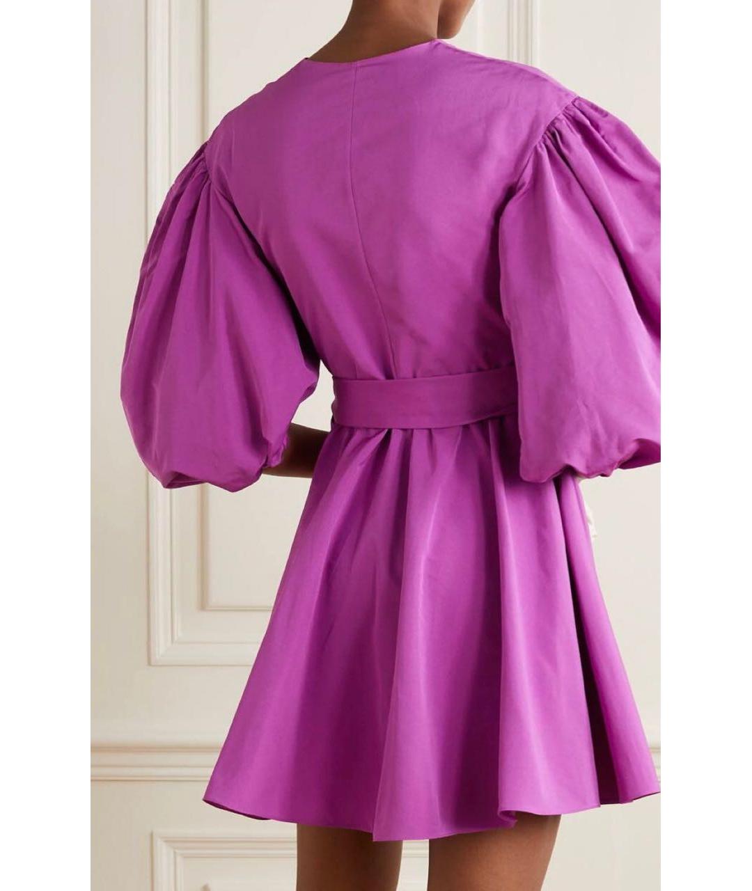VALENTINO Фиолетовое повседневное платье, фото 2