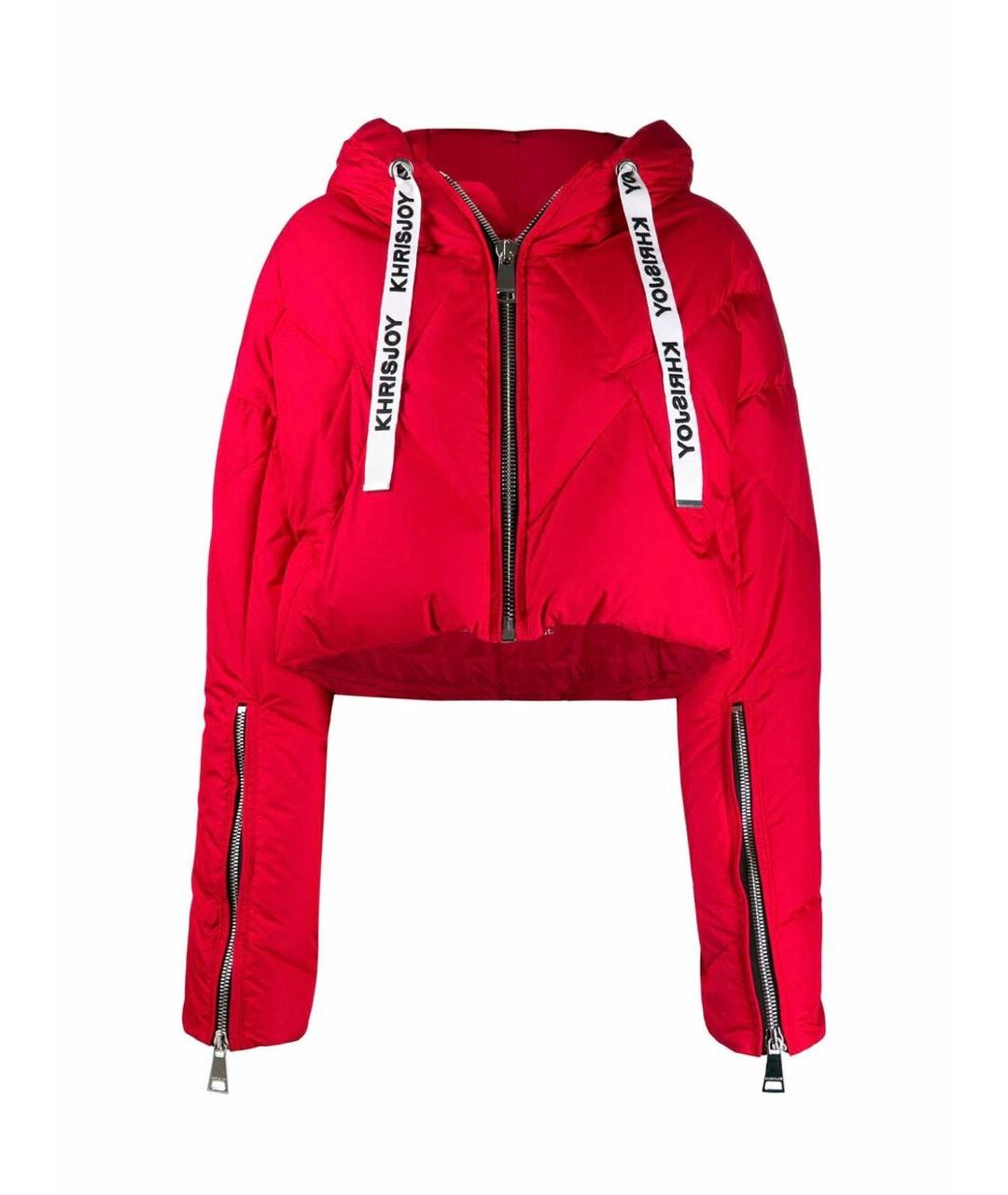KHRISJOY Красная полиэстеровая куртка, фото 1