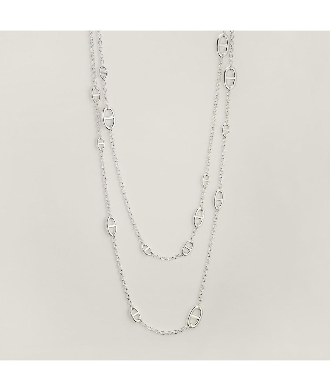 HERMES Серебряная серебряная цепочка, фото 2