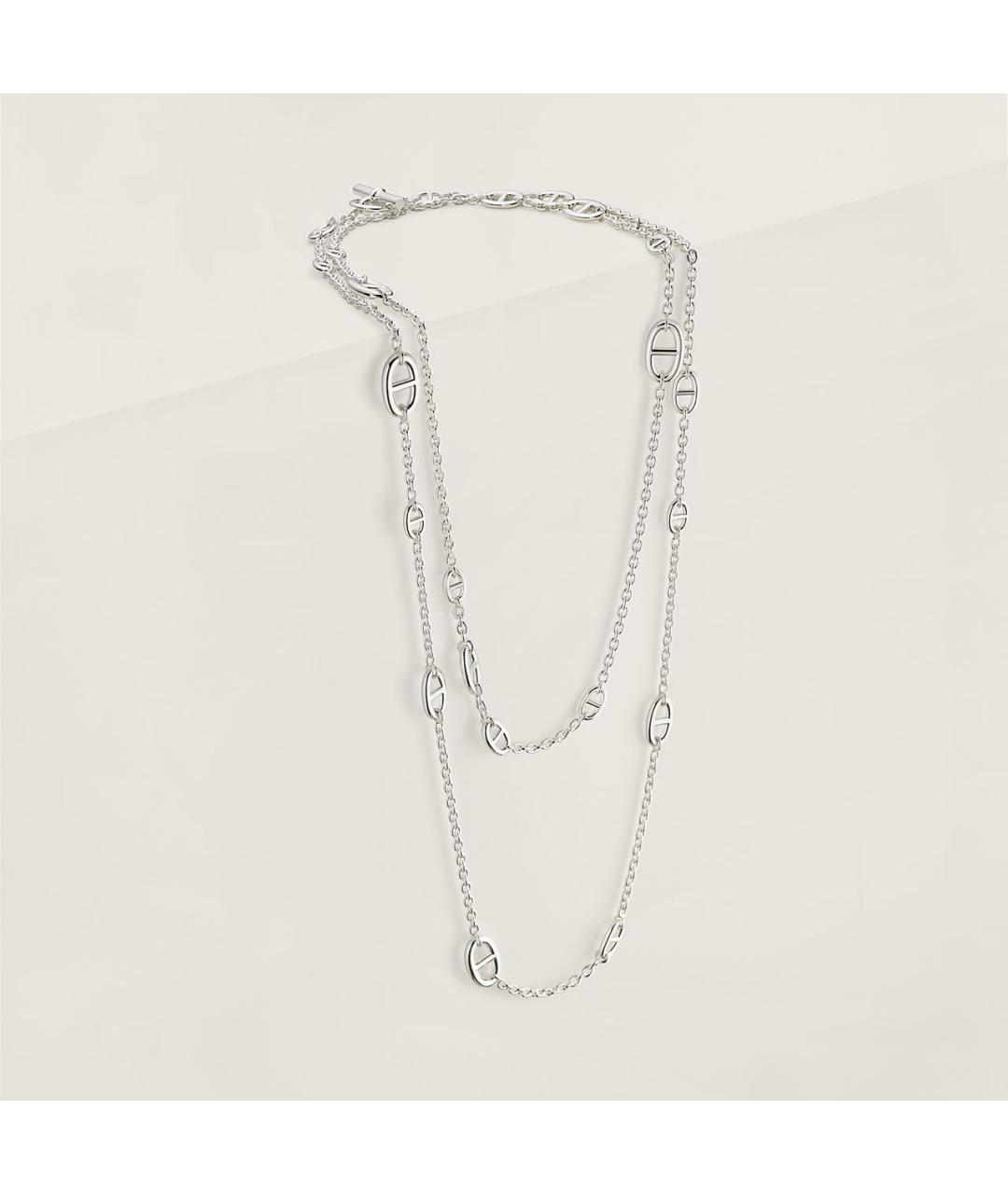 HERMES Серебряная серебряная цепочка, фото 4