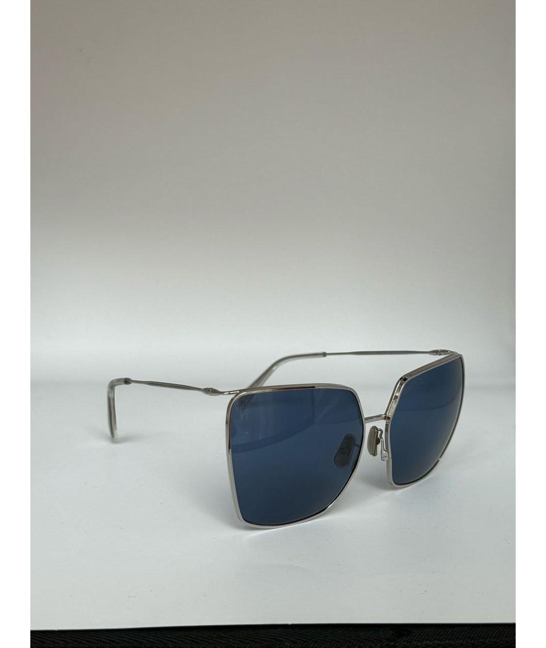 CELINE PRE-OWNED Голубые пластиковые солнцезащитные очки, фото 2