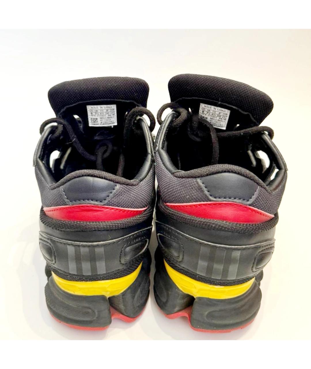 ADIDAS X RAF SIMONS Черные низкие кроссовки / кеды, фото 2