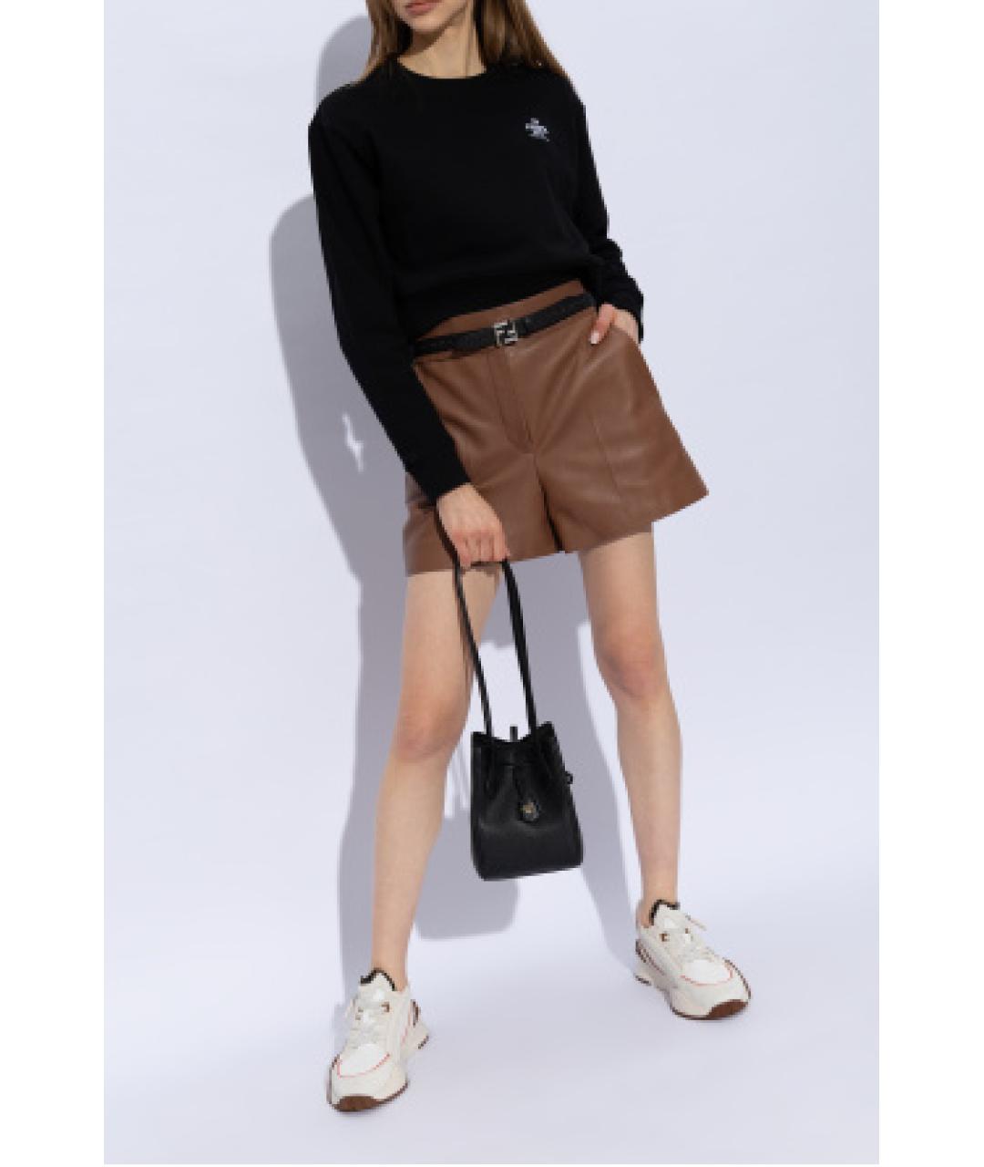 FENDI Мульти кожаные кроссовки, фото 6