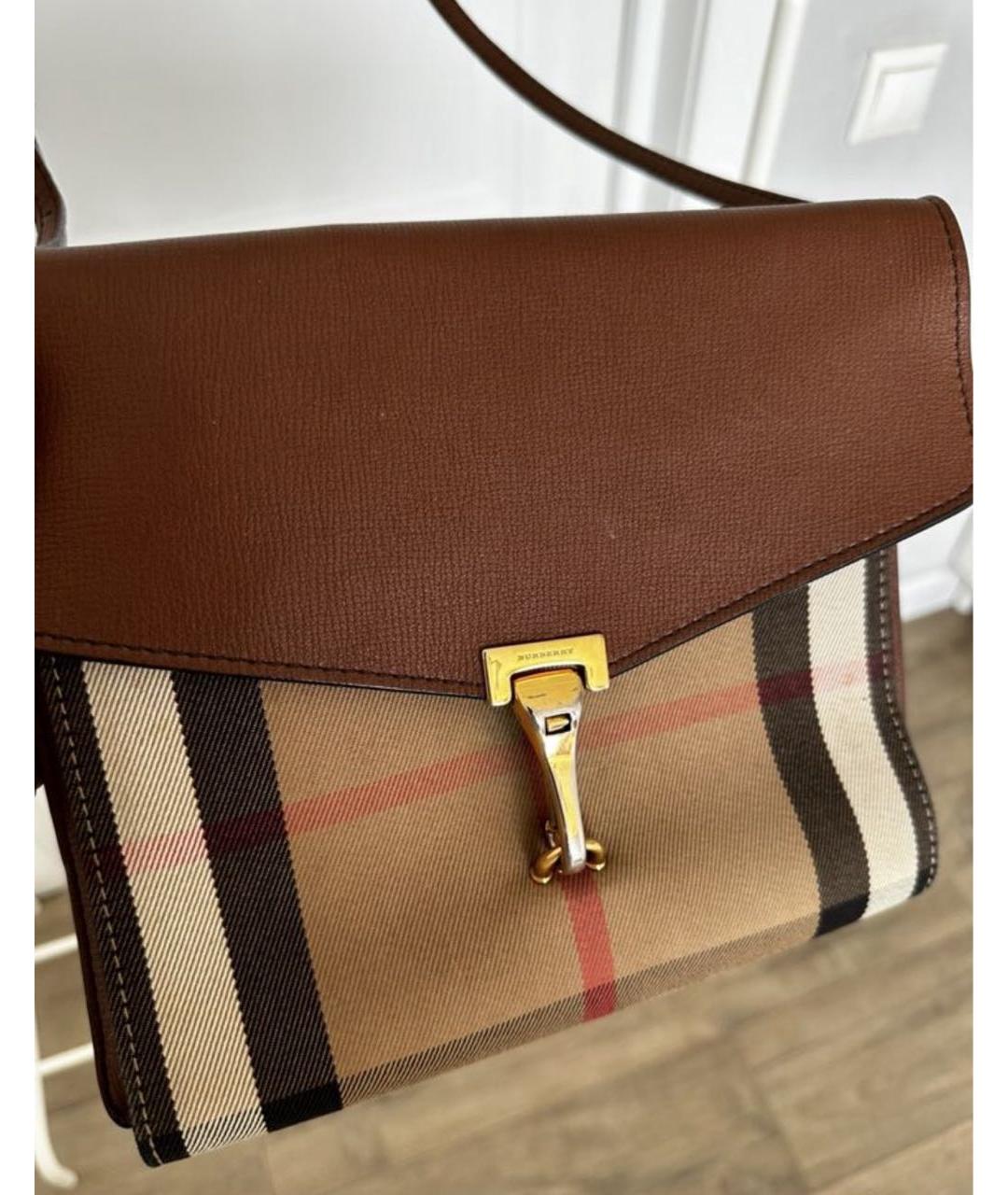 BURBERRY Мульти кожаная сумка через плечо, фото 4