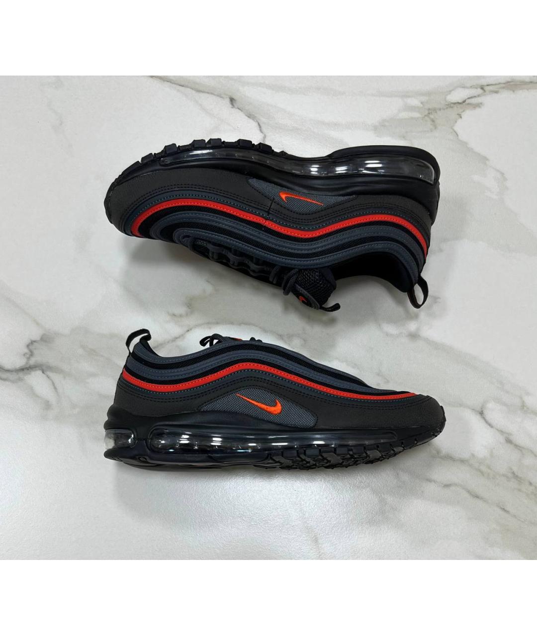 NIKE Черные низкие кроссовки / кеды, фото 3